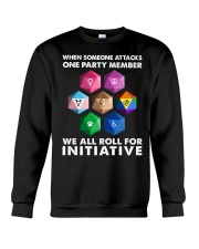 Roll For Initiative 7 BL D20 Crewneck Sweatshirt tile