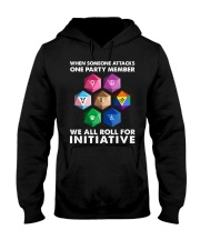 Roll For Initiative 7 BL D20 Hooded Sweatshirt tile