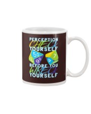 Perception Check Yourself Mug tile