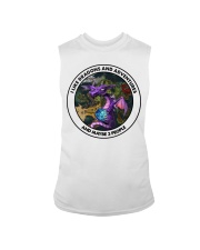 I Like Dragons And Adventures Sleeveless Tee tile