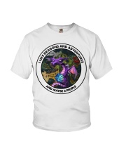 I Like Dragons And Adventures Youth T-Shirt tile