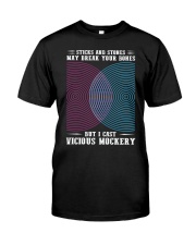Stick and Stones May Break Your Bones Premium Fit Mens Tee tile