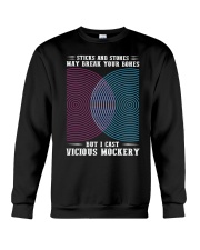 Stick and Stones May Break Your Bones Crewneck Sweatshirt tile