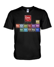 Periodic Table of DnD 12 Classes V-Neck T-Shirt tile