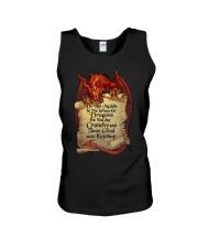 Do Not Meddle Unisex Tank tile