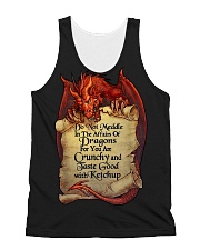Do Not Meddle All-Over Unisex Tank tile