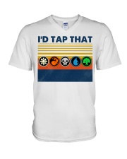 I'd Tap That V-Neck T-Shirt tile