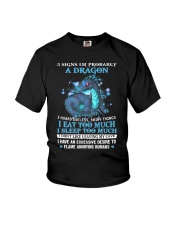5 Signs I'm Probadly A Dragon Youth T-Shirt tile