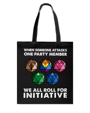Roll For Initiative 10BL - BLM LGBT WR AR DIS Tote Bag tile