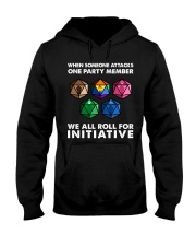 Roll For Initiative 10BL - BLM LGBT WR AR DIS Hooded Sweatshirt tile