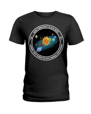 God Tirelessly Plays Dice Ladies T-Shirt tile