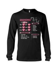 Grandma Dnd Character Sheet Long Sleeve Tee tile