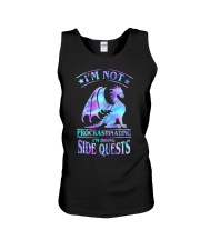 I'm Not Procrastinating I'm Doing Sidequest Unisex Tank tile