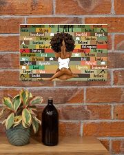 Black Girl With Yoga 17x11 Poster poster-landscape-17x11-lifestyle-23