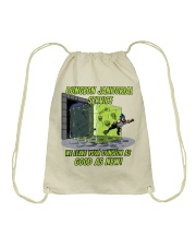 Dungeon Janitorial Service Drawstring Bag tile