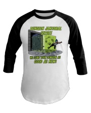 Dungeon Janitorial Service Baseball Tee tile