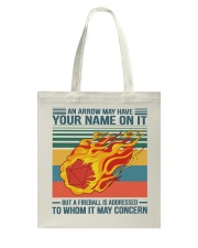 Fireball To Whom It May Concern Tote Bag tile