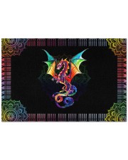 Pride Dragon Doormat 22.5" x 15" front