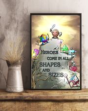 Heroes Come In All Shapes And Sizes 11x17 Poster lifestyle-poster-3