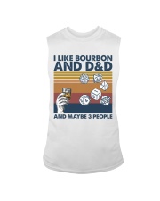 I Like Bourbon And DnD Sleeveless Tee tile