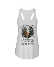 Into The Darkness I Roll Ladies Flowy Tank tile