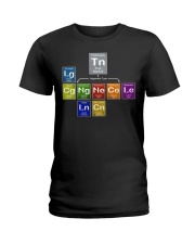 Periodic Table of Alignment Ladies T-Shirt tile