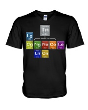 Periodic Table of Alignment V-Neck T-Shirt tile