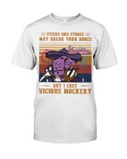 Sticks And Stones May Break Your Bones Bl Premium Fit Mens Tee tile
