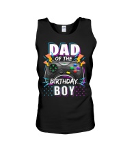Mens Dad of the Birthday Boy Unisex Tank tile