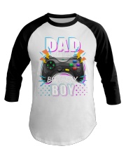 Mens Dad of the Birthday Boy Baseball Tee tile