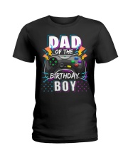 Mens Dad of the Birthday Boy Ladies T-Shirt tile