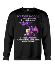 My Four Moods Dragon Crewneck Sweatshirt tile