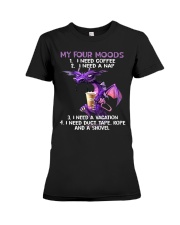 My Four Moods Dragon Premium Fit Ladies Tee tile