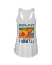 I Said I Cast The Fireball Ladies Flowy Tank tile