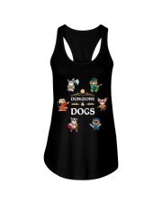 Dungeons and Dogs Ladies Flowy Tank tile