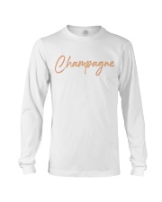 Champagne Campaign Long Sleeve Tee thumbnail