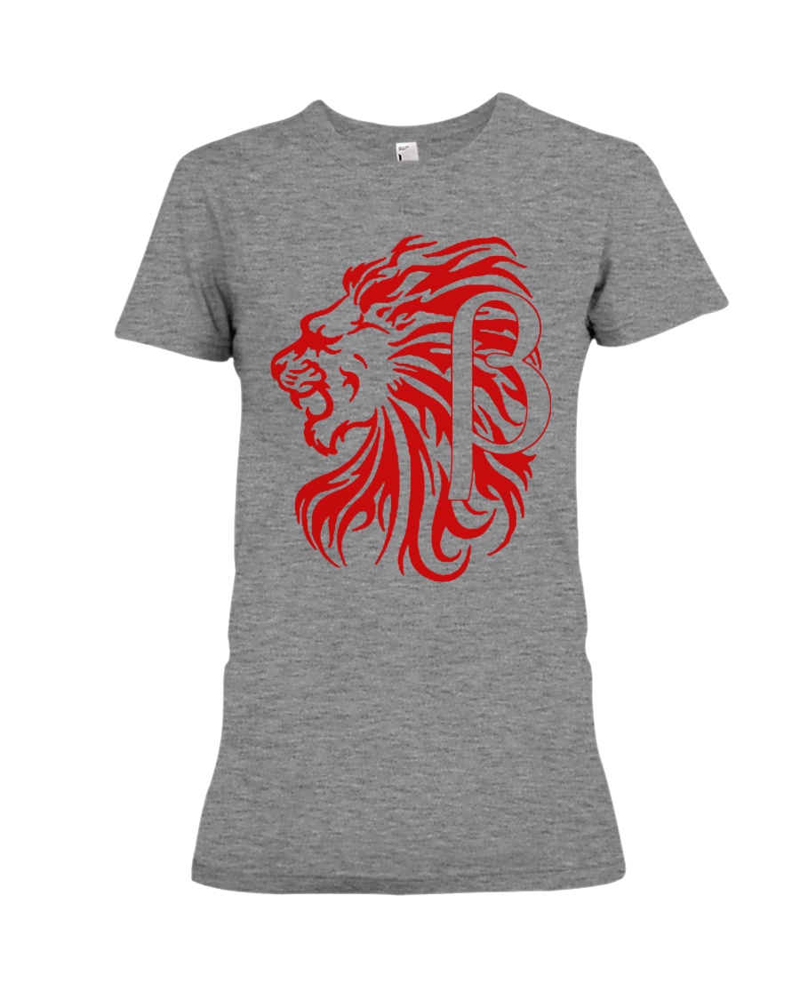 10k Red Premium Fit Ladies Tee