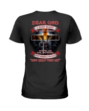 Dear God i Just want to say Ladies T-Shirt thumbnail