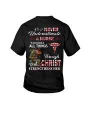 Never Underestimate a Nurse Youth T-Shirt thumbnail