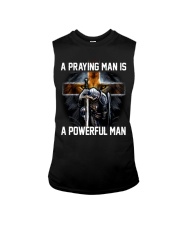 A Praying Man Is A Powerful Man Sleeveless Tee thumbnail