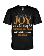 Joy To The World V-Neck T-Shirt thumbnail