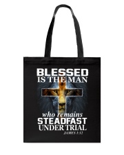Blessed Is The Man Tote Bag thumbnail