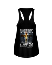 Blessed Is The Man Ladies Flowy Tank thumbnail
