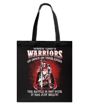 when god warrior go down Tote Bag thumbnail
