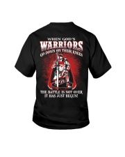 when god warrior go down Youth T-Shirt thumbnail