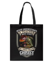 Never Underestimate A Teacher Tote Bag thumbnail