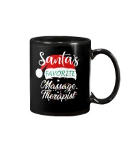 Santa's Favorite Massage Therapist Mug thumbnail