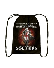 keep your head up Drawstring Bag thumbnail