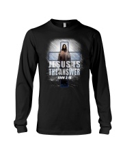 Jesus Is The Answer Long Sleeve Tee thumbnail