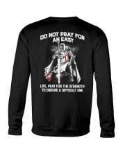 Do Not Pray For An Easy Life Crewneck Sweatshirt thumbnail
